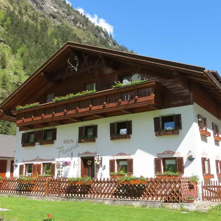 Haus Frank Pitztal Apartment Sankt Leonhard im Pitztal Exterior photo